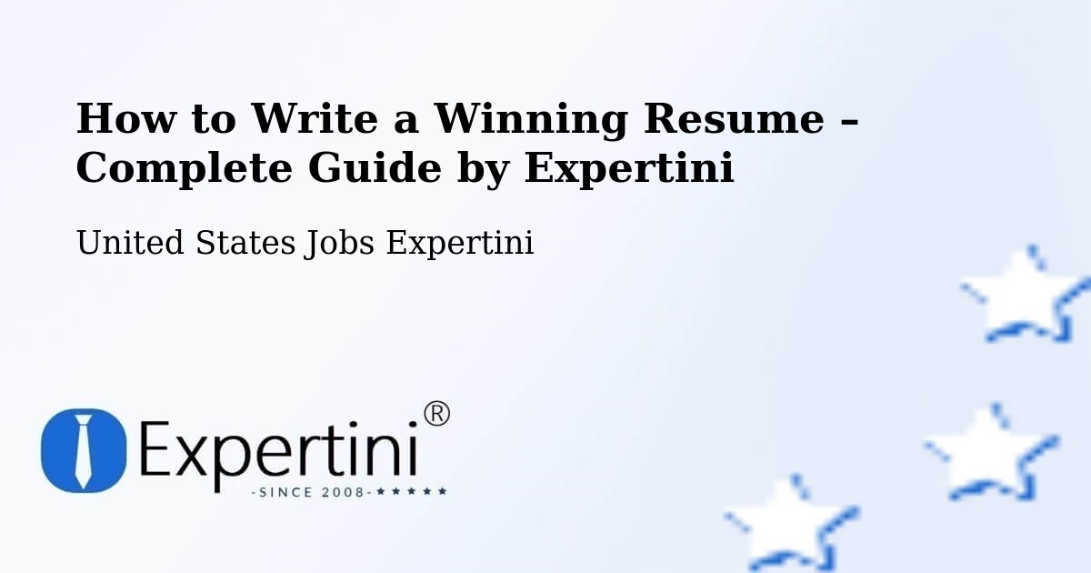 Resume Writing Guide for Job Seekers – Grimes - Grimes, United States Jobs Expertini